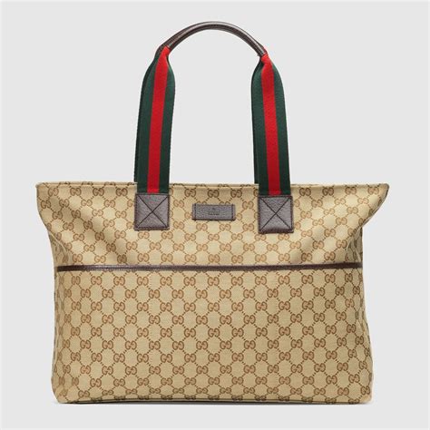 gucci nappy bag black|authentic gucci diaper bag tote.